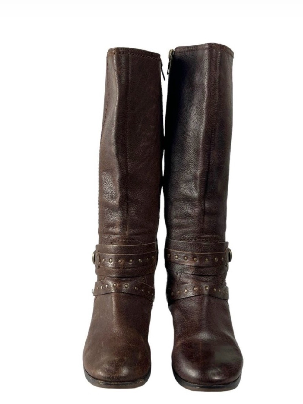 UGG Brown Esplanade 1004169 Leather Knee High Riding Boots Size 7.5